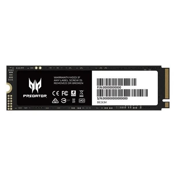 Disco SSD NVMe 2TB Acer Predator GM7000 PCIe Gen4