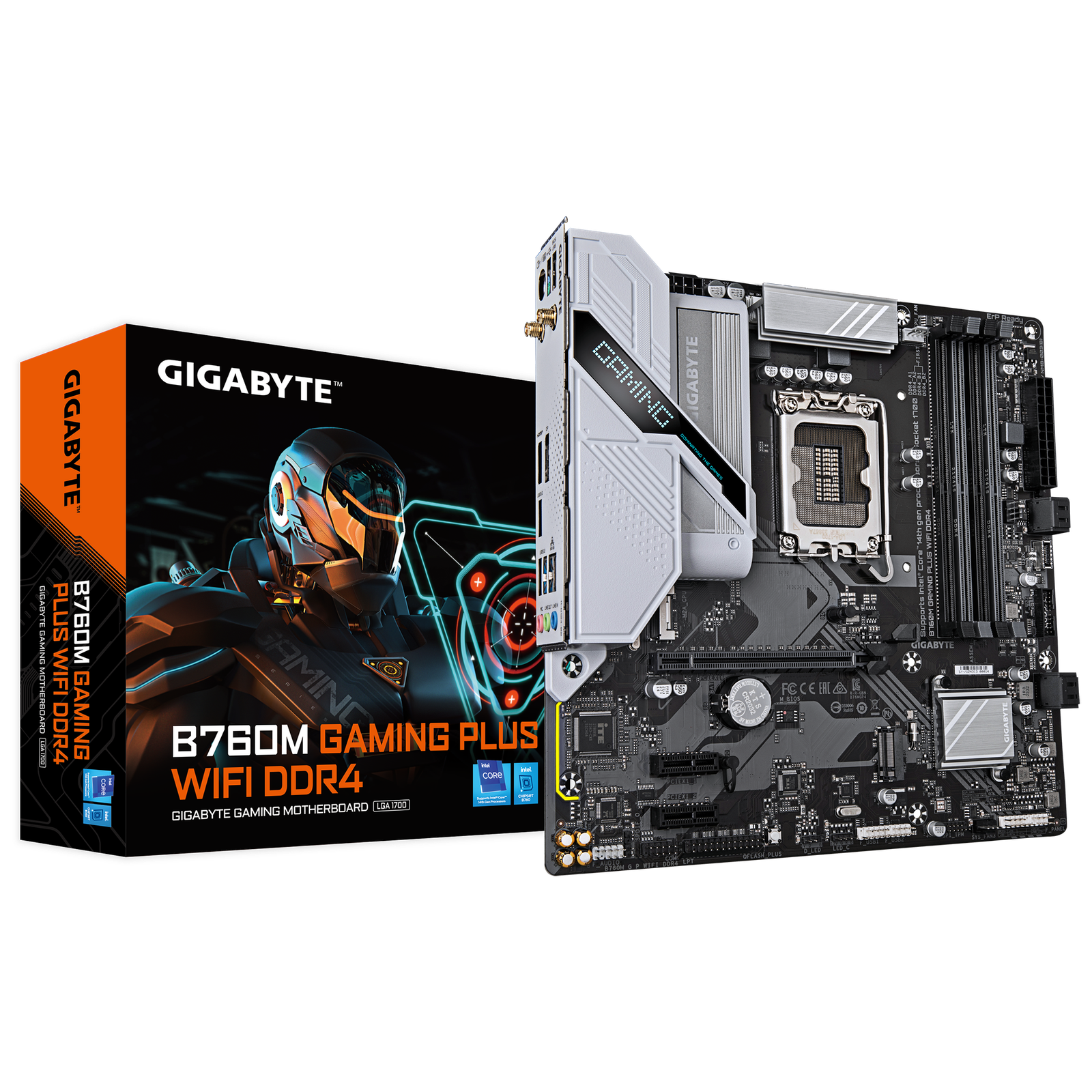 Mother Gigabyte B760M GAMING PLUS WIFI DDR4 1700