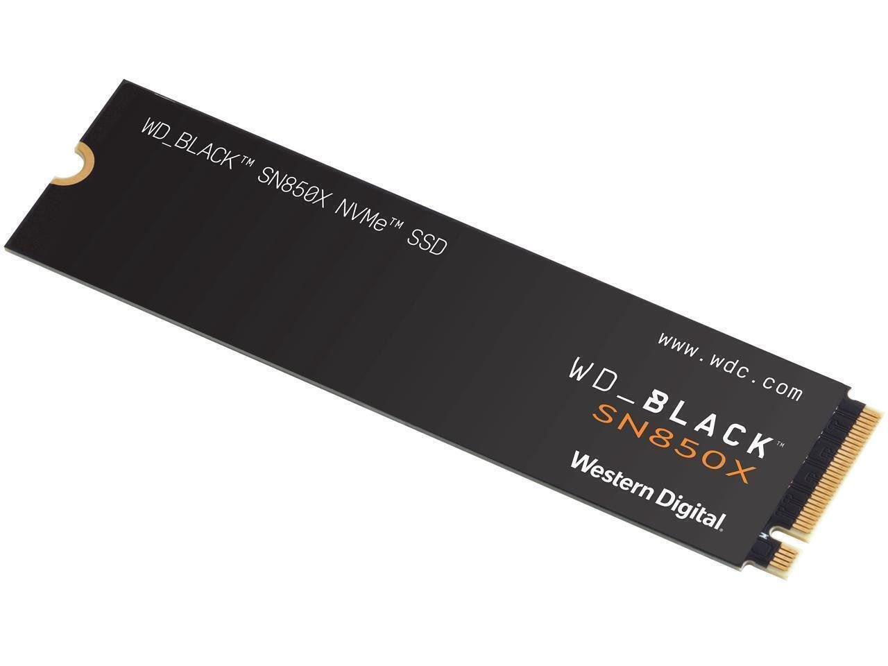 Disco SSD NVMe 4TB WD Black SN850X PCIe Gen4