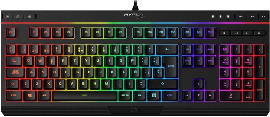 Teclado HyperX Alloy Core RGB LA Negro