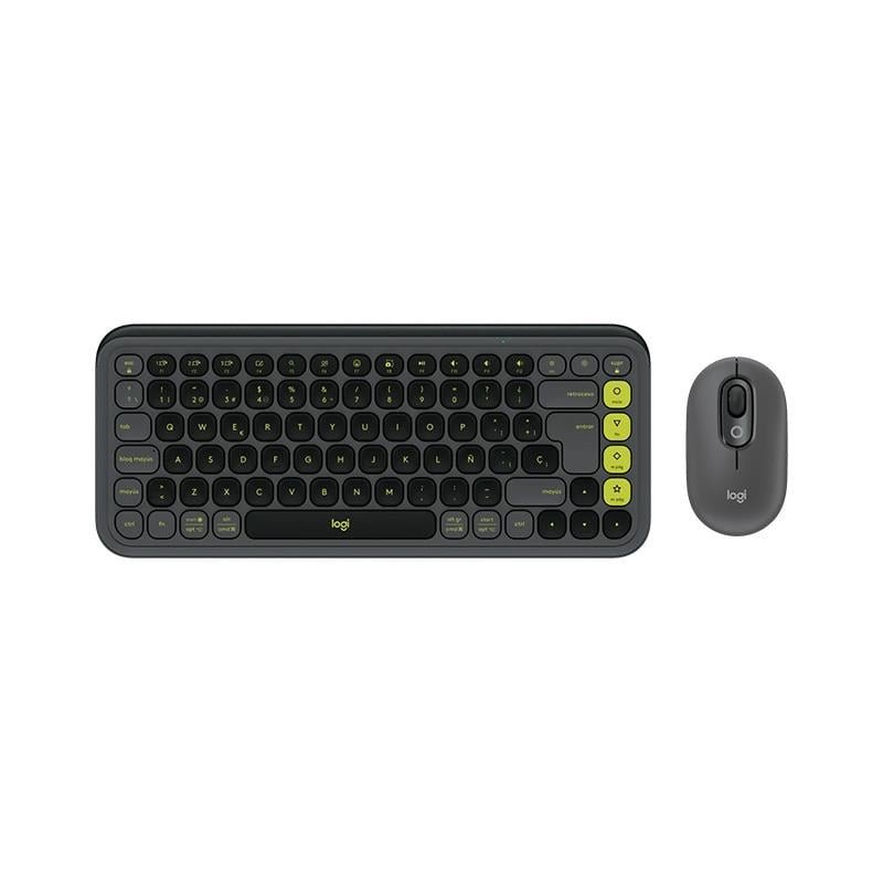 Combo Inalámbrico Logitech POP Icon Negro