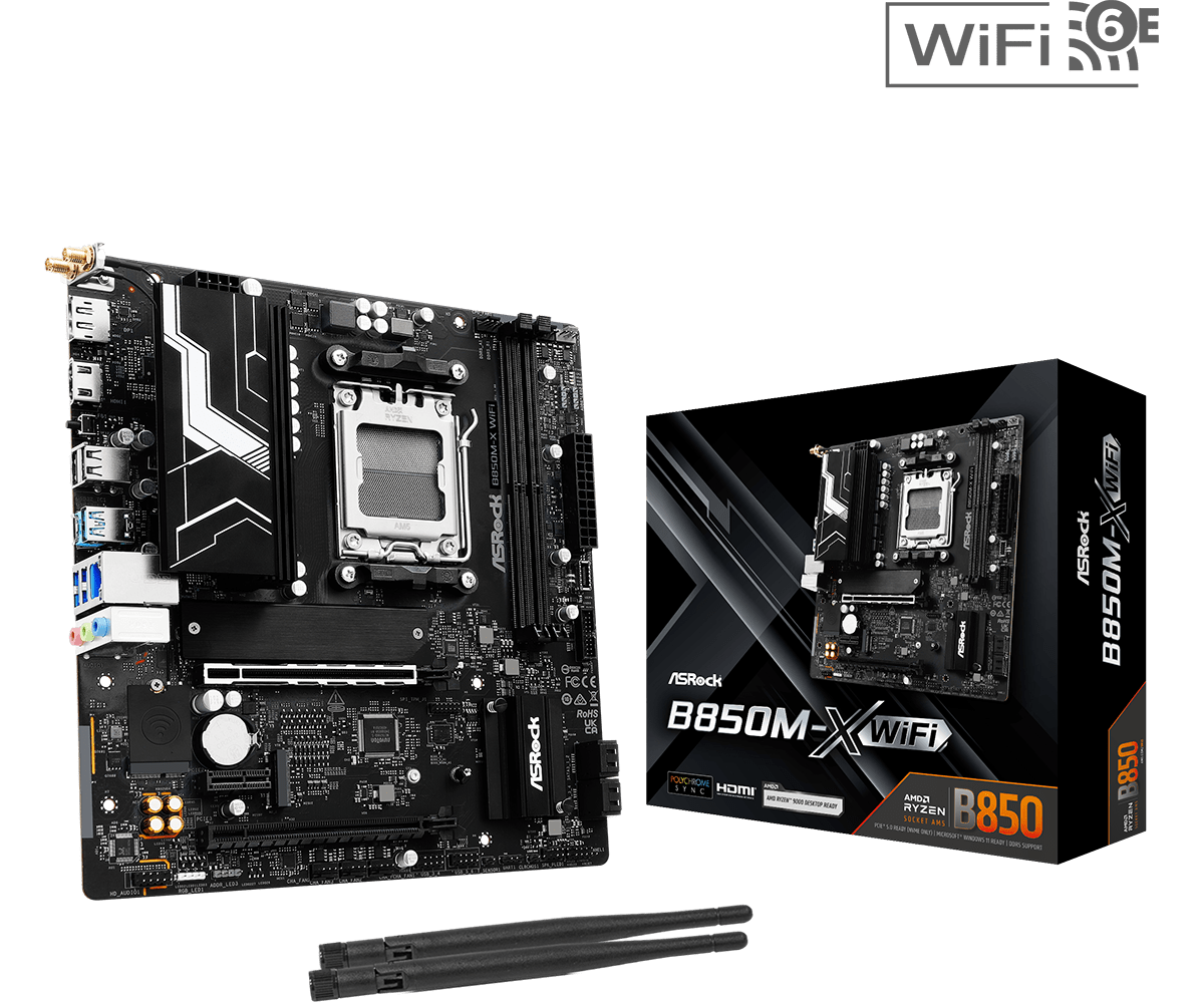 Mother Asrock B850M-X WIFI AM5