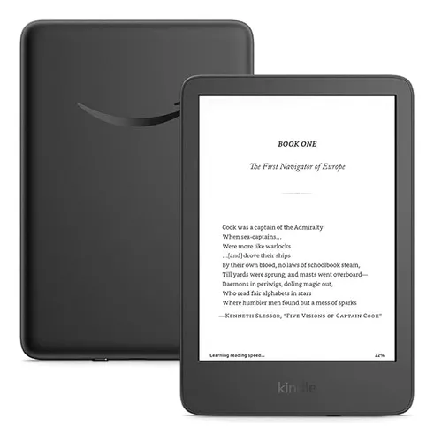 E-Reader 6 Amazon Kindle 2024 16GB WIFI Black