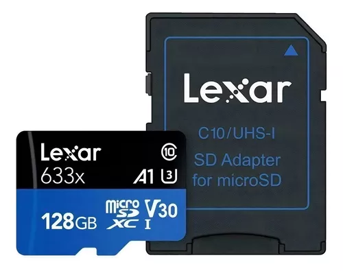 Micro SDXC Lexar 633x 128GB UHS-I C10