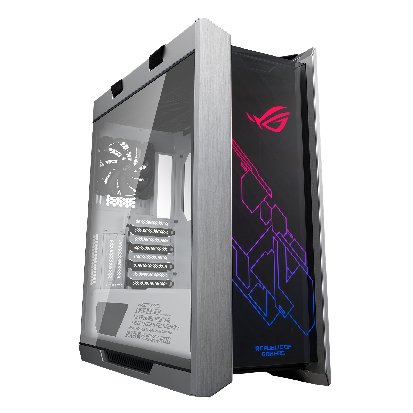 Gabinete Asus GX601 ROG Strix Helios White Edition