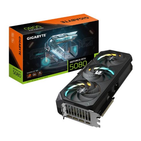 PLACA DE VIDEO GIGABYTE GEFORCE RTX 5080 16GB GDDR7 GAMING OC