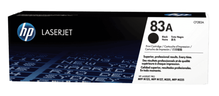 HP 83A LASERJET BLACK TONER CARTRIDGE