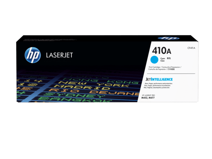 HP 410A CYAN LASERJET TONER CARTRIDGE