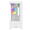 Gabinete Sentey H30 White + 5 Fan ARGB 3