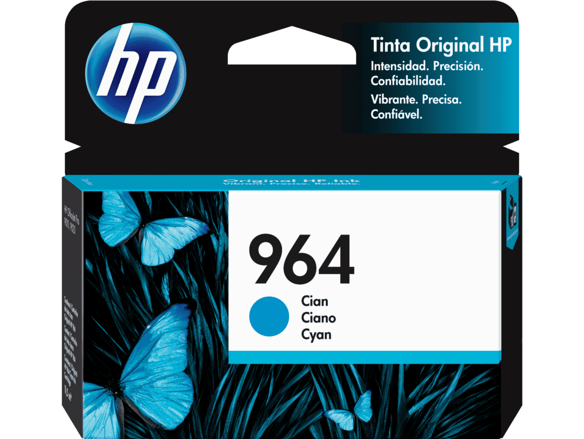 HP 964 Cyan Original Ink Cartridge
