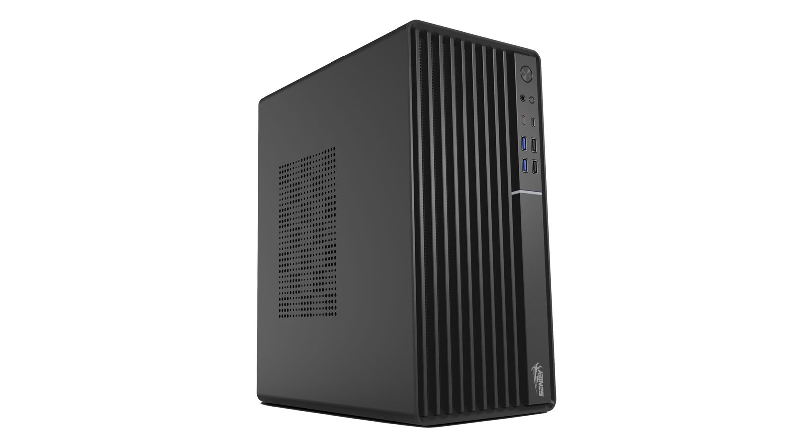 Kit Gabinete Sentey TM50 Mesh + Fuente 600w + Teclado + Mouse + Cooler