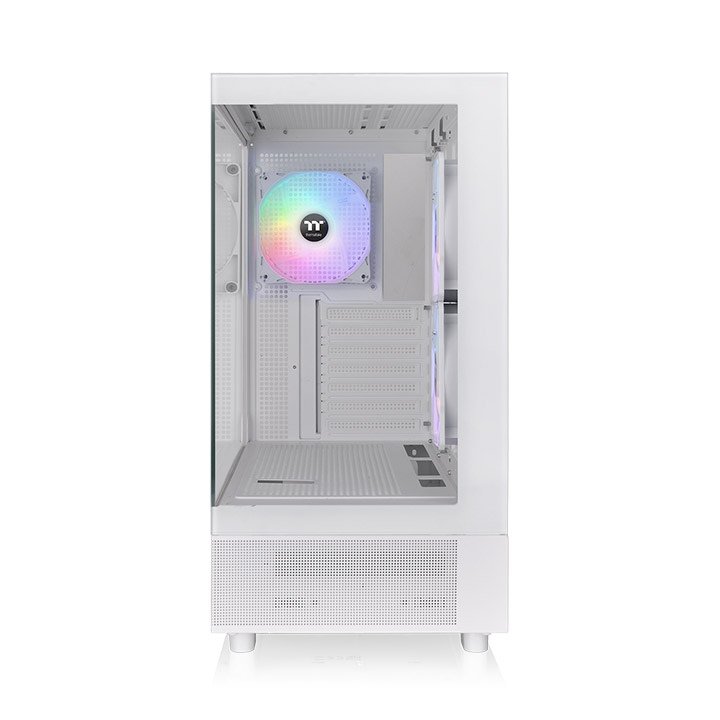 Gabinete TT View 270 Plus Mid-Tower TG x2 Fan ARGB x3 Snow White Gabinete TT View 270 Plus Mid-Tower TG x2 Fan ARGB x3 Snow White