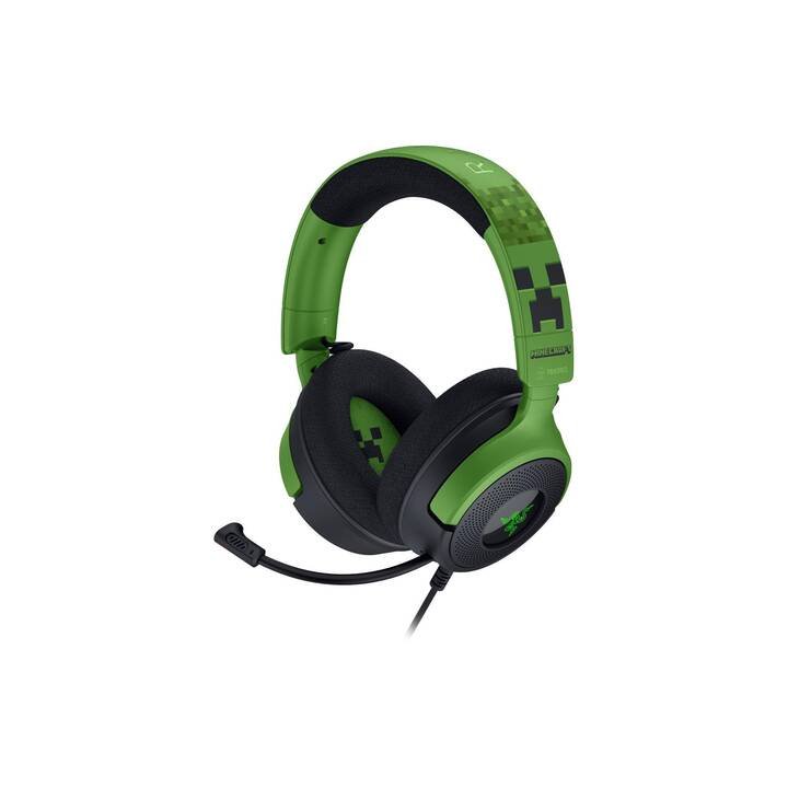 AURICULARES GAMER RAZER KRAKEN V4 MINECRAFT EDITION
