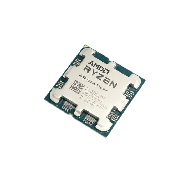 Procesador AMD Ryzen 5 7600X 5.3GHz Turbo AM5 S/Cooler TRAY