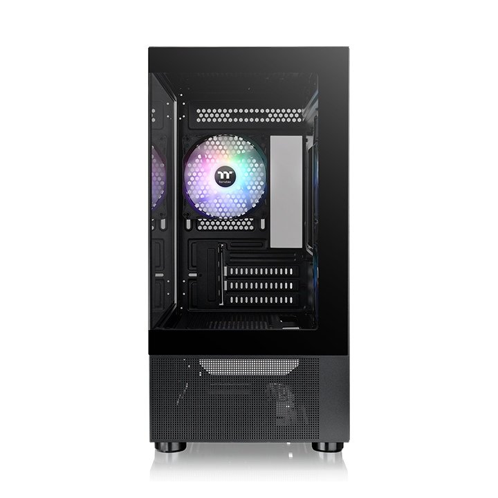 Gabinete TT View 170 Micro Chassis TG x2 Fan ARGB x3 Black Gabinete TT View 170 Micro Chassis TG x2 Fan ARGB x3 Black