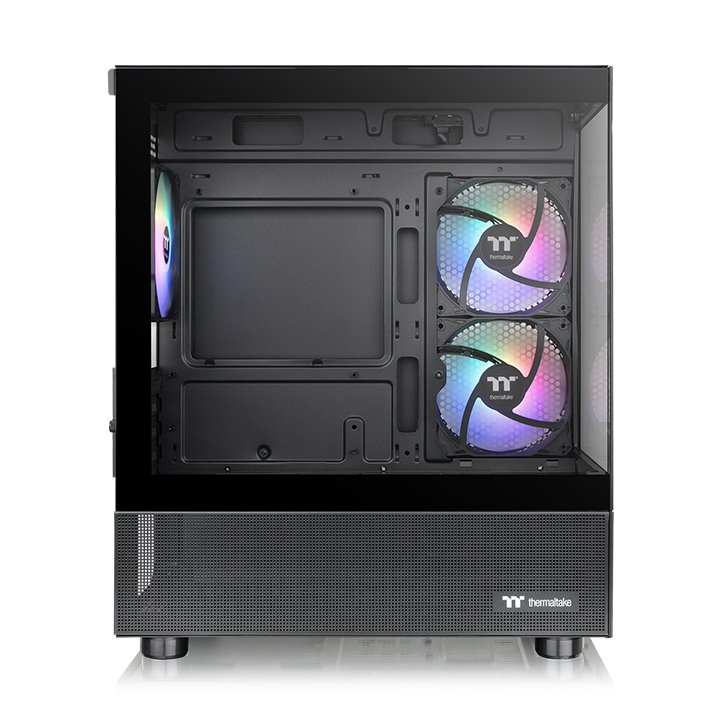 Gabinete TT View 170 Micro Chassis TG x2 Fan ARGB x3 Black Gabinete TT View 170 Micro Chassis TG x2 Fan ARGB x3 Black