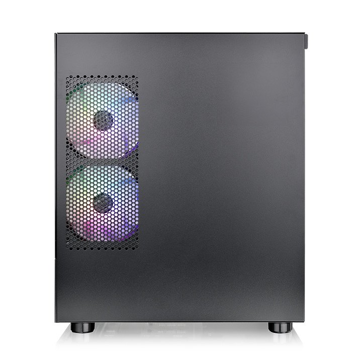 Gabinete TT View 170 Micro Chassis TG x2 Fan ARGB x3 Black Gabinete TT View 170 Micro Chassis TG x2 Fan ARGB x3 Black