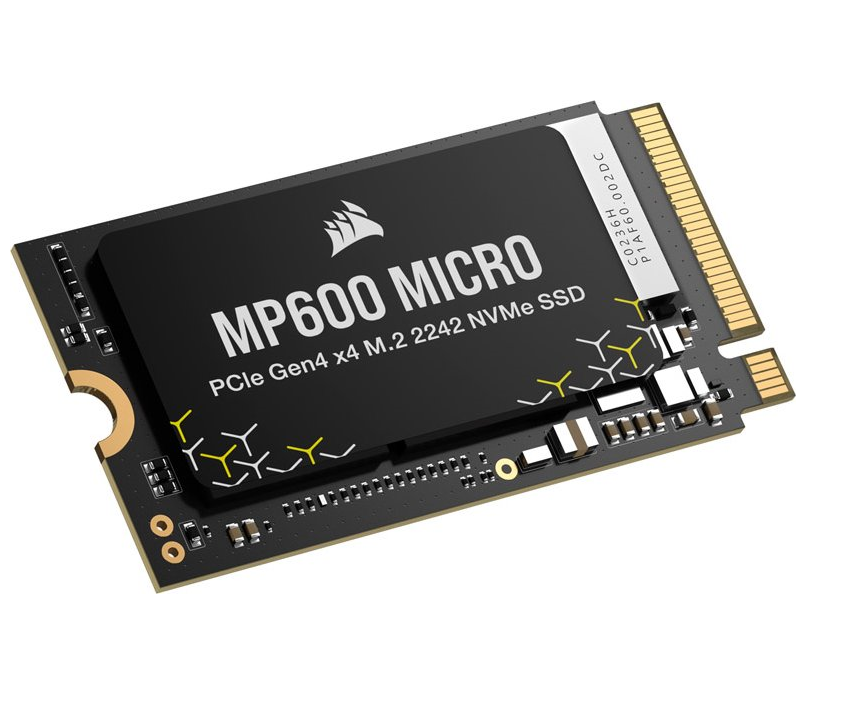 Disco SSD NVMe 1TB Corsair MP600 MICRO 2242 PCIe Gen4