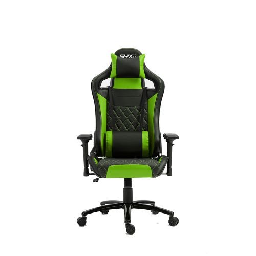 Silla Gamer SYX CH-451 Verde Negro