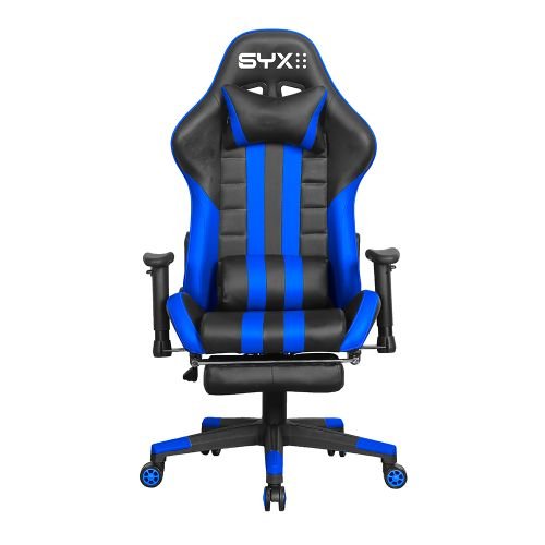 Silla Gamer SYX CH-059 Azul Negro