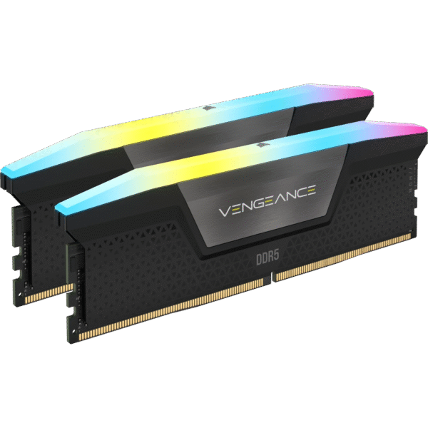 Memoria Corsair DDR5 64GB (2x32GB) 6000MHz Vengeance RGB CL40 Memoria Corsair DDR5 64GB (2x32GB) 6000MHz Vengeance RGB CL40