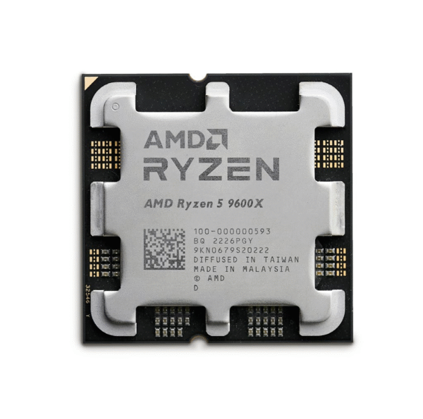 Procesador AMD Ryzen 5 9600X 5.4GHz Turbo AM5 S/Cooler TRAY