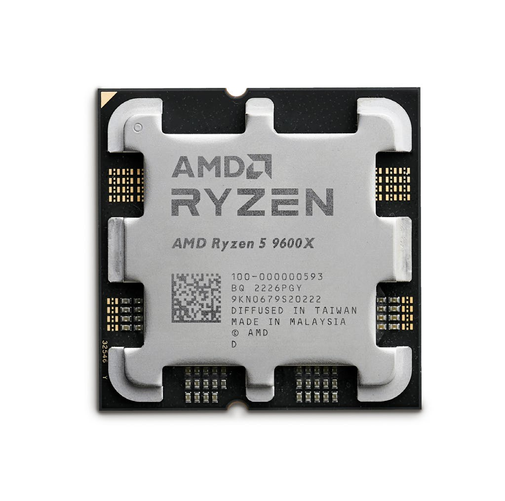 PROCESADOR AMD RYZEN 5 9600X 5.4GHZ TURBO AM5 S/COOLER TRAY