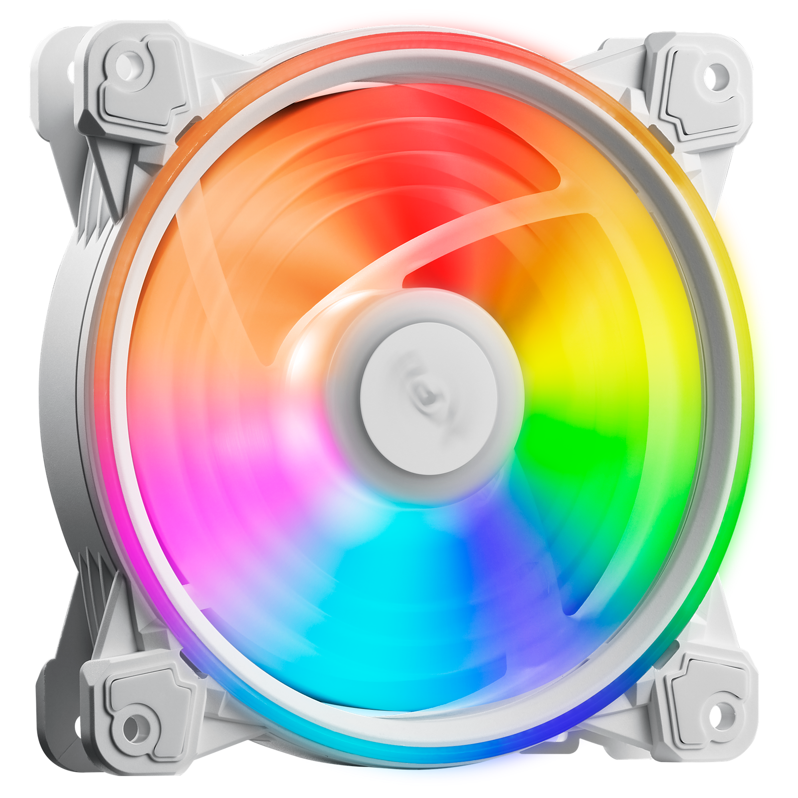 Cooler Fan Adata XPG Hurricane 120 ARGB PWM Blanco