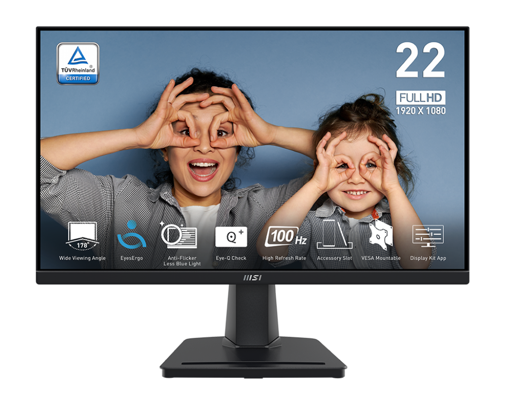 Monitor Gamer MSI 22 100Hz 1ms PRO MP225V