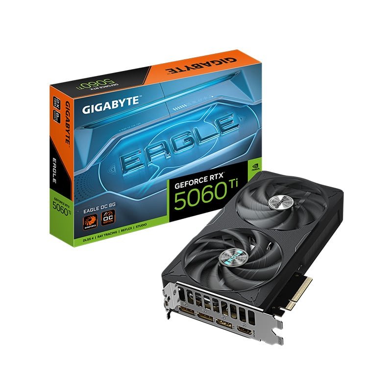 PLACA DE VIDEO GIGABYTE GEFORCE RTX 5060 TI 8GB GDDR7 EAGLE OC