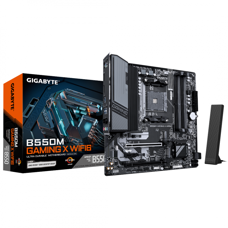 Mother Gigabyte B550M Gaming X WIFI6 AM4