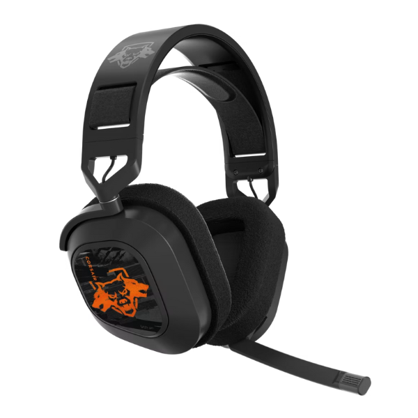 Auriculares Corsair HS80 RGB Wireless w/Spatial Audio Call of Duty Black OPS 6 Edition