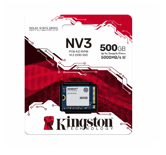 Disco SSD NVMe 500GB Kingston SNV3SM3 PCIe Gen4