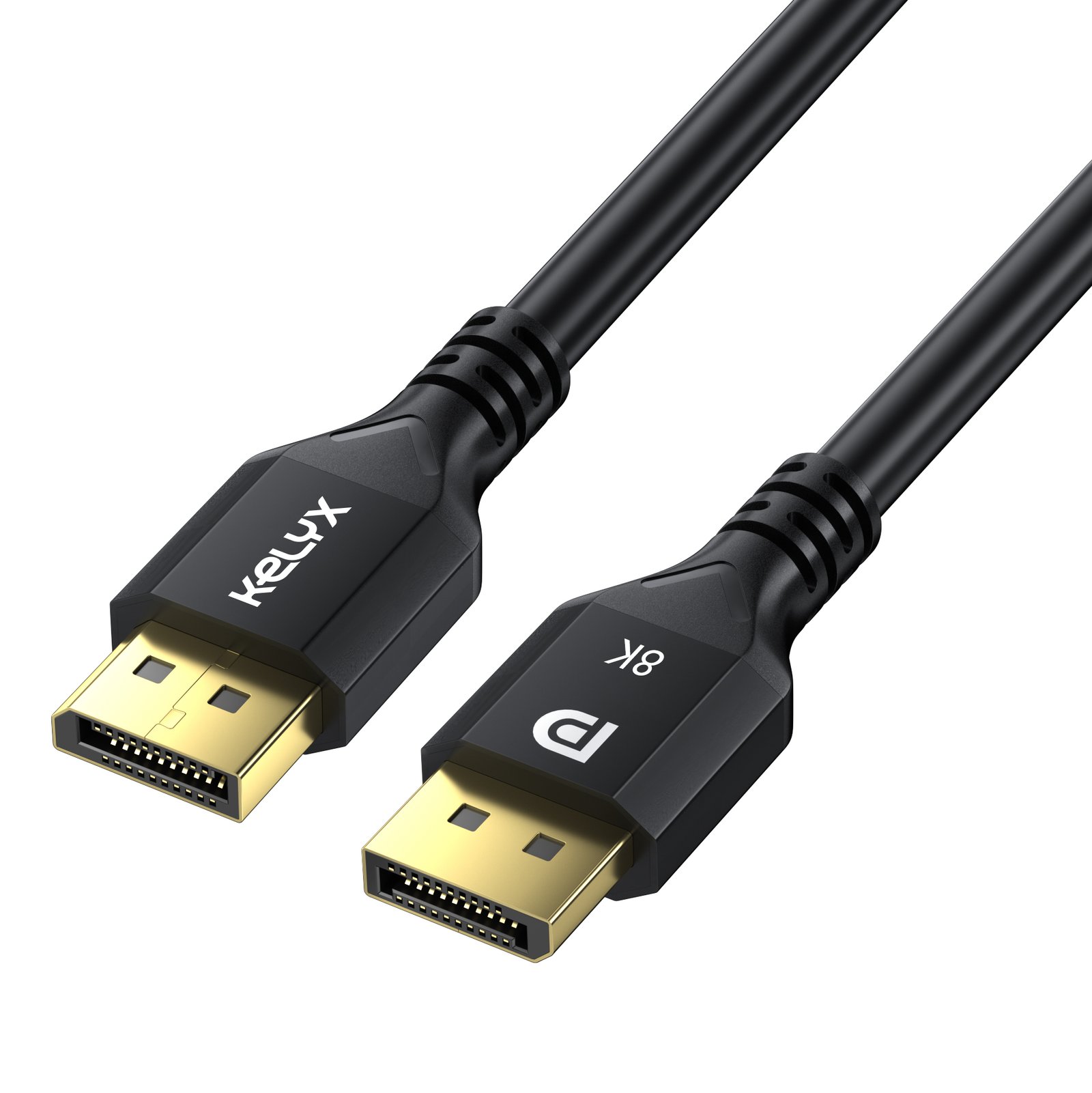 Cable Kelyx Display Port 1.4 4K a 120Hz / 8K 60Hz 48Gbps 3 mt