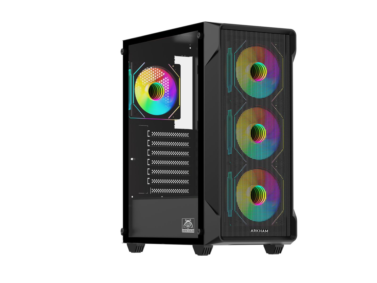 Gabinete Arkham Vorus 4 Fan ARGB ATX