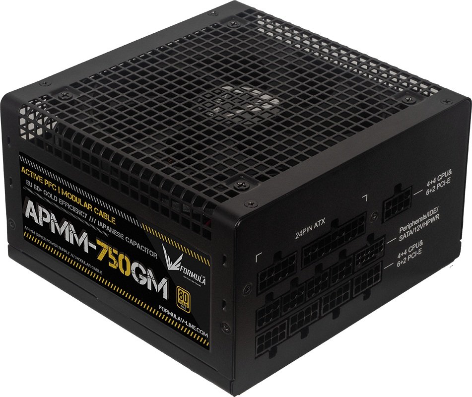 Fuente Formula V Line 750w 80 Plus Gold Full Modular APMM-750GM