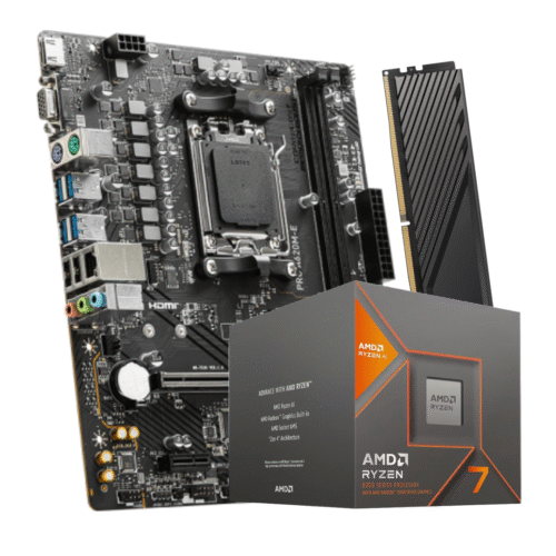 Combo AMD Ryzen 7 8700G + A620 + 32GB RAM