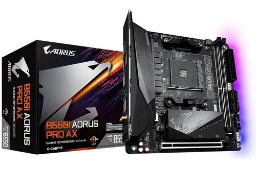 Mother Gigabyte B550I Aorus PRO AX AM4