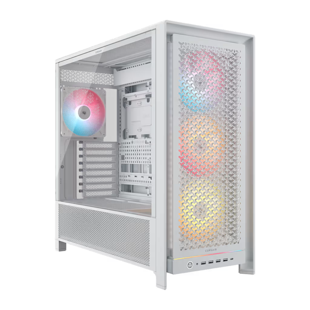 Gabinete Corsair 5000D FRAME RS ARGB Mid-Tower Fan RGB x4 White