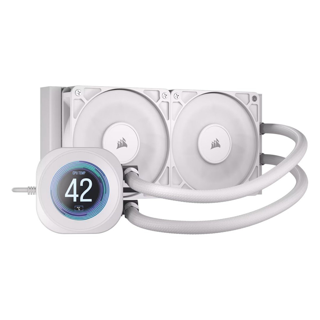 Watercooling Corsair NAUTILUS x2 CPU Cooler 240mm RS LCD White