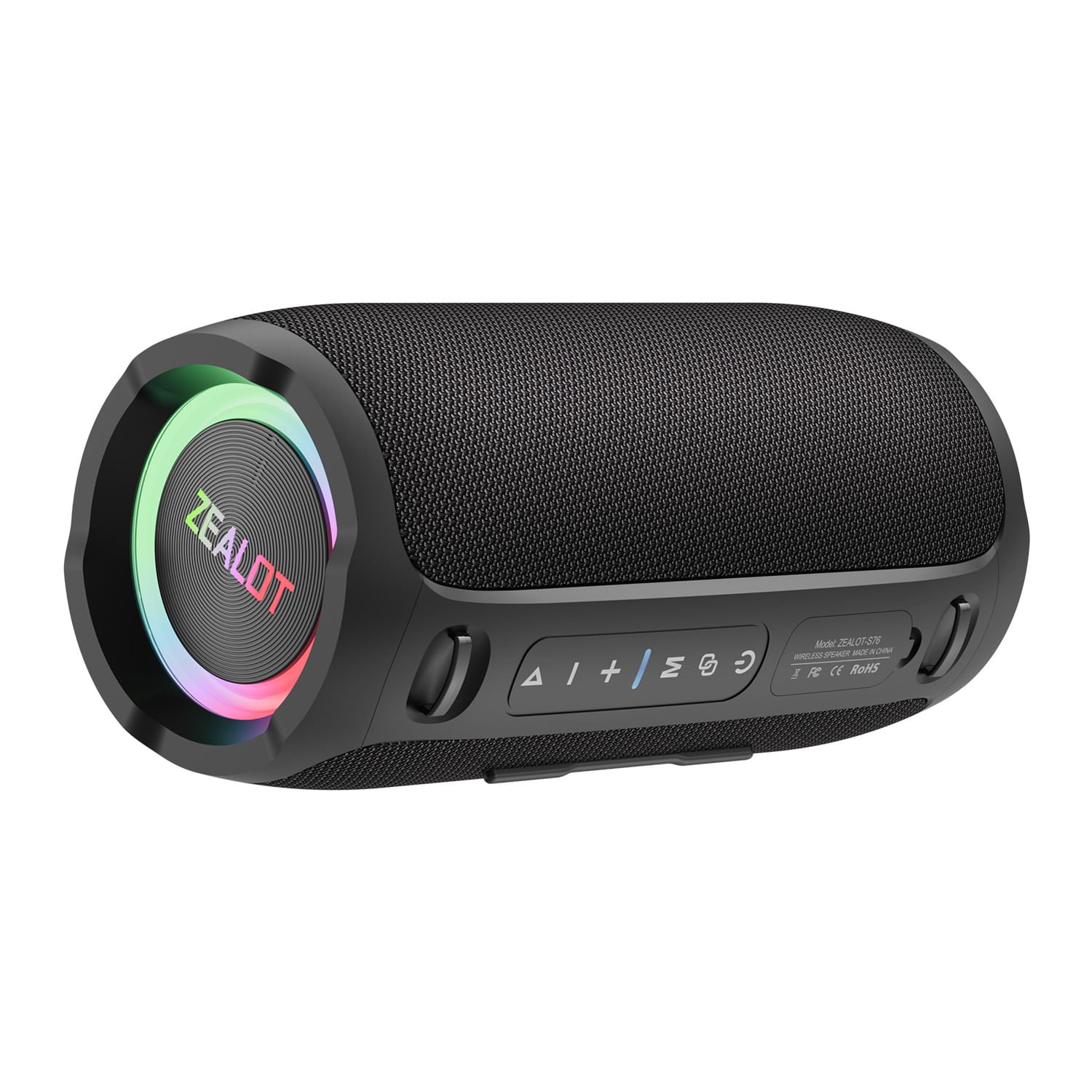 Parlante Portatil Zealot S76 50W 8A Black