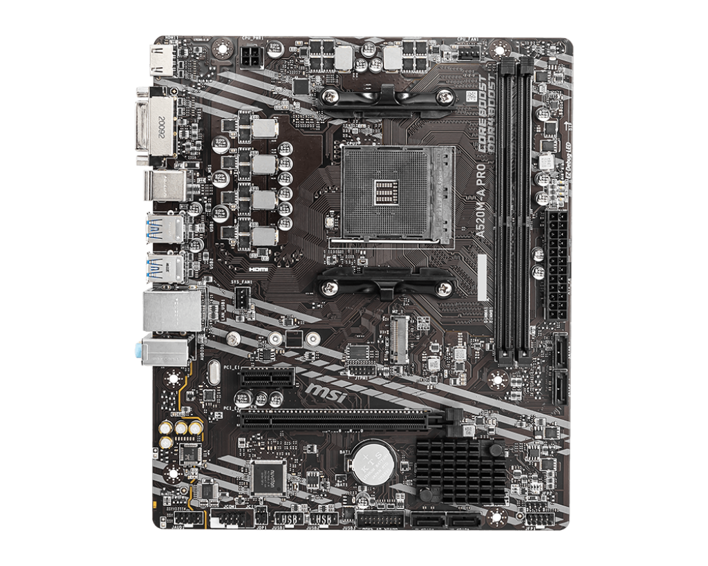 Mother MSI A520M-A PRO BULK AM4