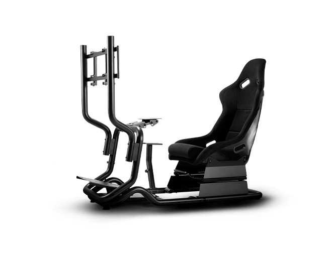 ESTRUCTURA SIMULADOR CARRERA REDRAGON CYCLONE C/SOPORTE TV - NEGRO
