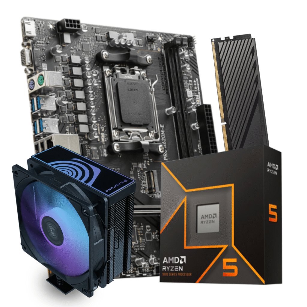 Combo AMD Ryzen 5 9600X + A620 + 16GB 4800MHz + Cryo 4H