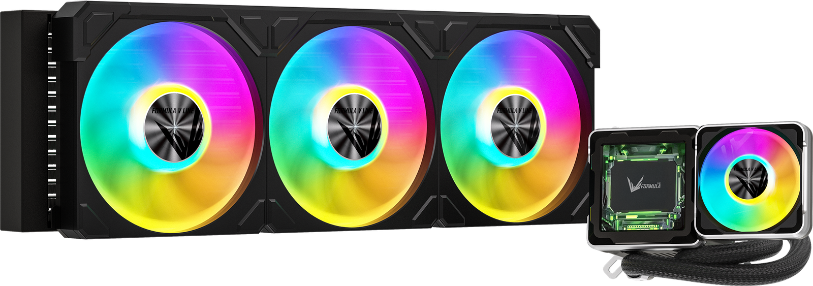 Watercooling Formula V Line Cryo Wing Digi 360 Black