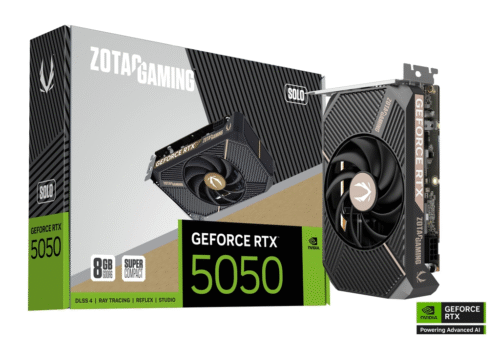 Placa de Video Zotac GeForce RTX 5050 8GB GDDR7 Solo