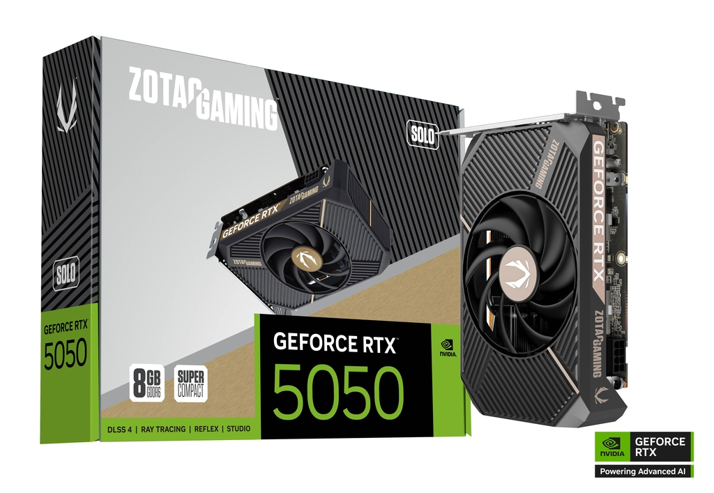 Placa de Video Zotac GeForce RTX 5050 8GB GDDR7 Solo