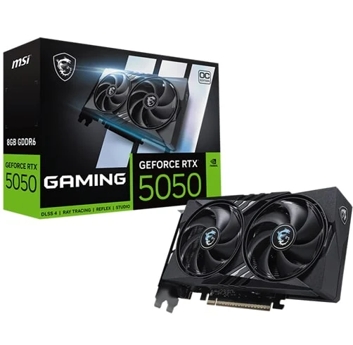 Placa de Video MSI GeForce RTX 5050 8GB GDDR6 Gaming OC