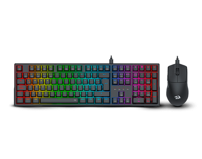 Kit 2 en 1 Redragon S146 Black - Trundle K668 + King M724