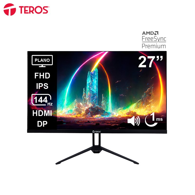 Monitor Teros Gaming 27 144Hz 1ms IPS FHD TE-2714S